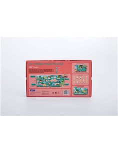 MierEdu Kreativt magnetisk puslespil - ABC town 2