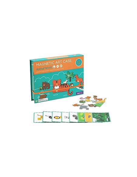 MierEdu Magnet bog - Animal World