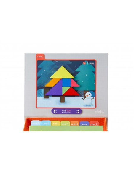 MierEdu Magnet bog - Tangram, start-sæt MierEdu Magnet bog - Tangram, start-sæt