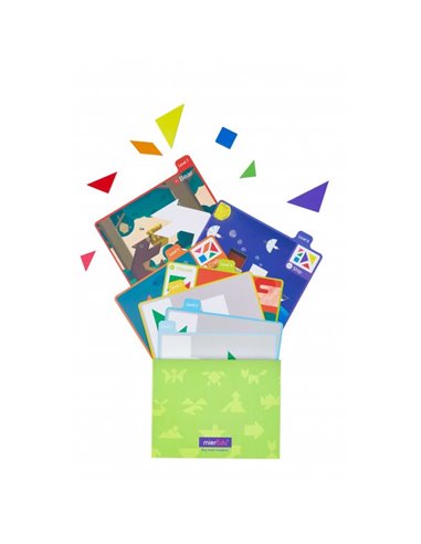 MierEdu Magnet bog - Tangram, start-sæt MierEdu Magnet bog - Tangram, start-sæt